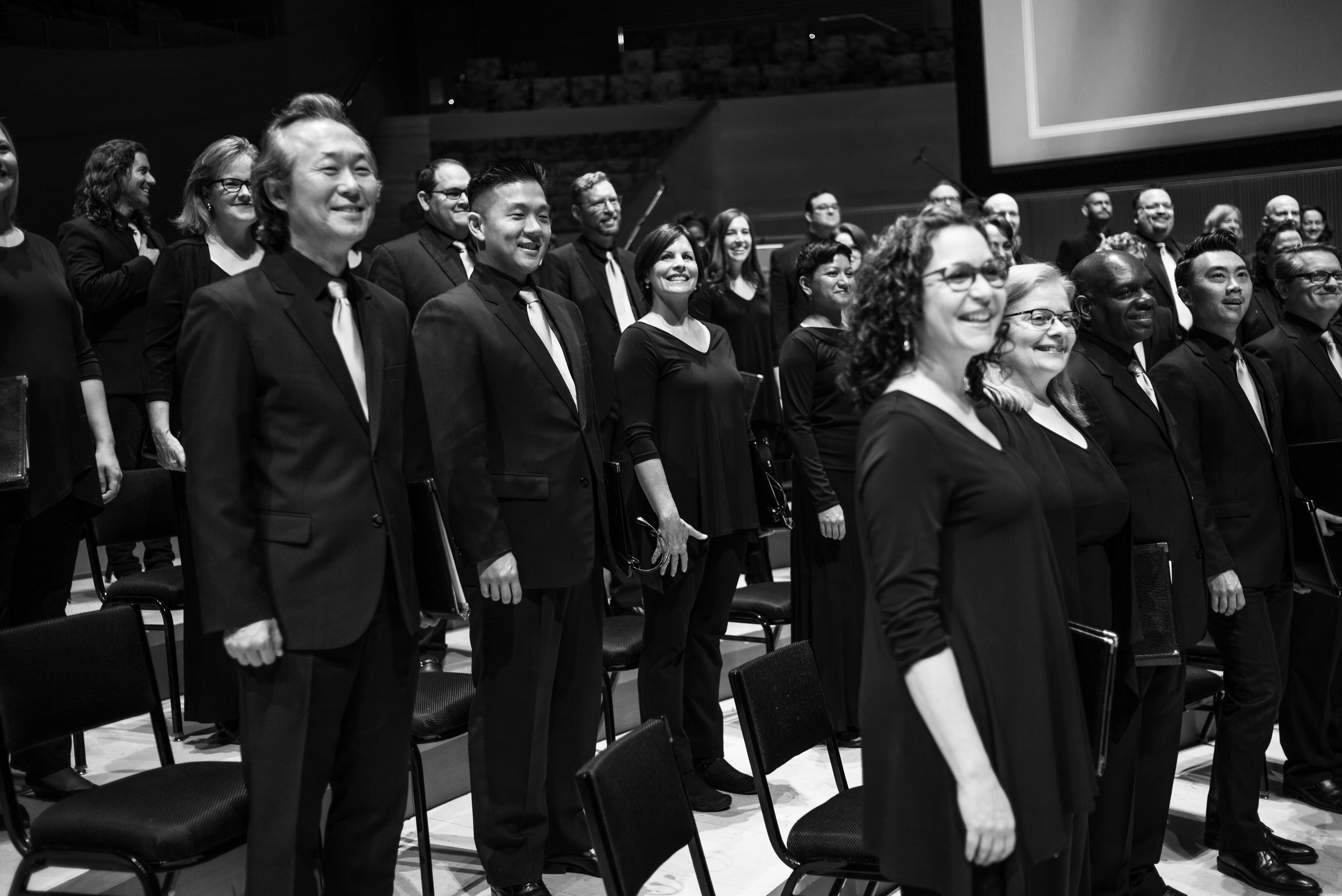 Los Angeles Master Chorale singers