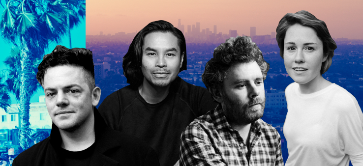 Nico Muhly, Nilo Alcala, Gabriel Kahane, and Caroline Shaw who have works featured in the 2019-20 season.